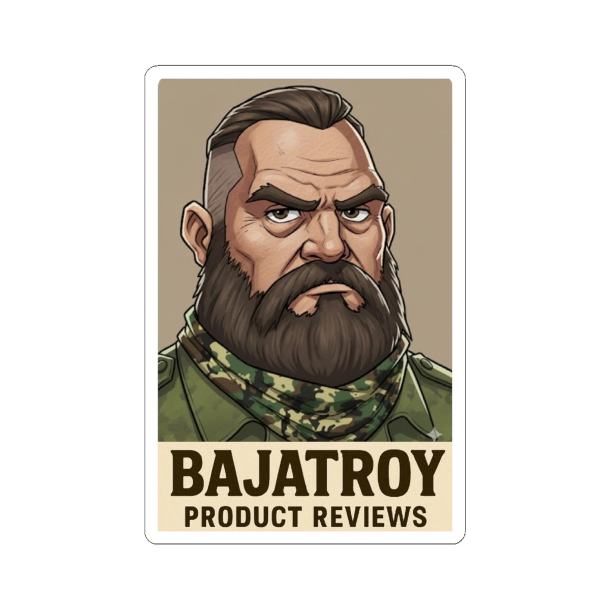 BAJATROY WISE STICKER.