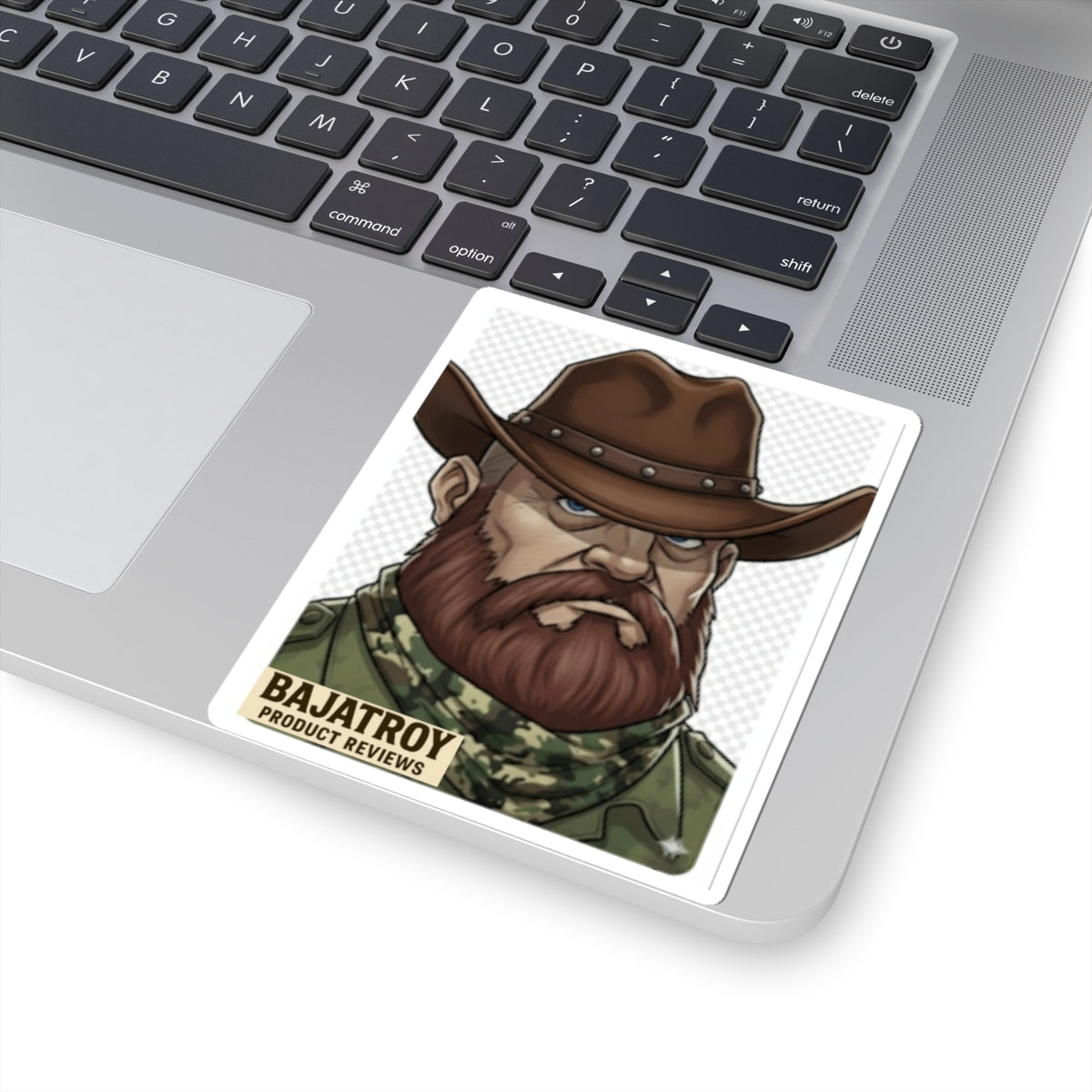 BAJATROY COWBOY STICKER