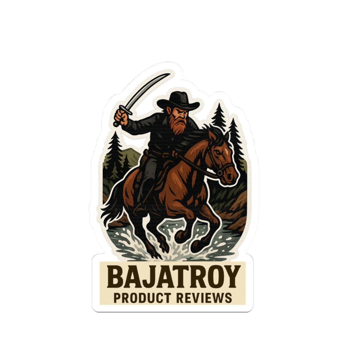 BAJATROY HORSE STICKER