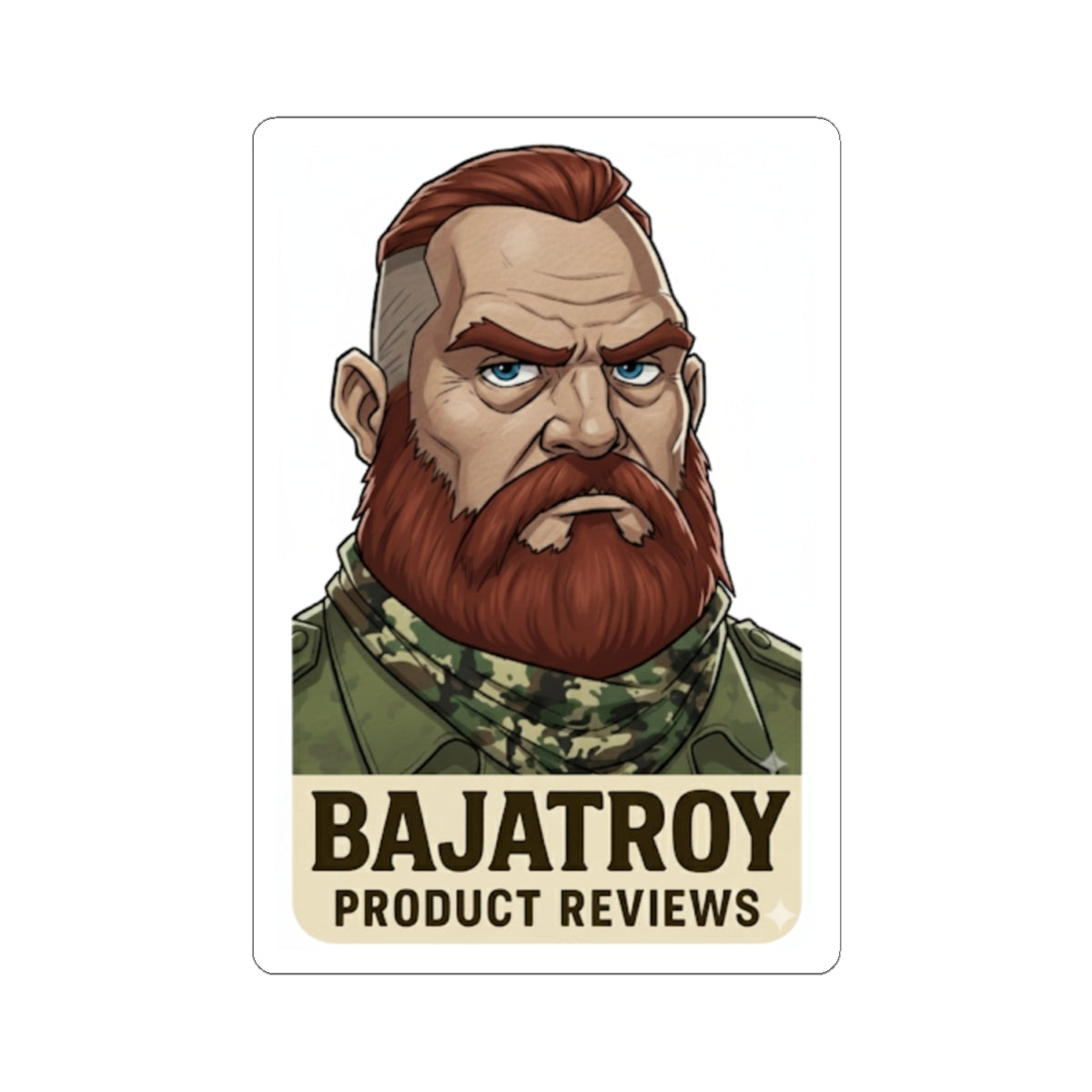 BAJATROY MERC 2 STICKER