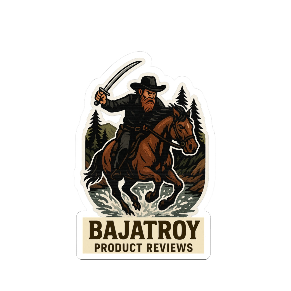 BAJATROY HORSE STICKER