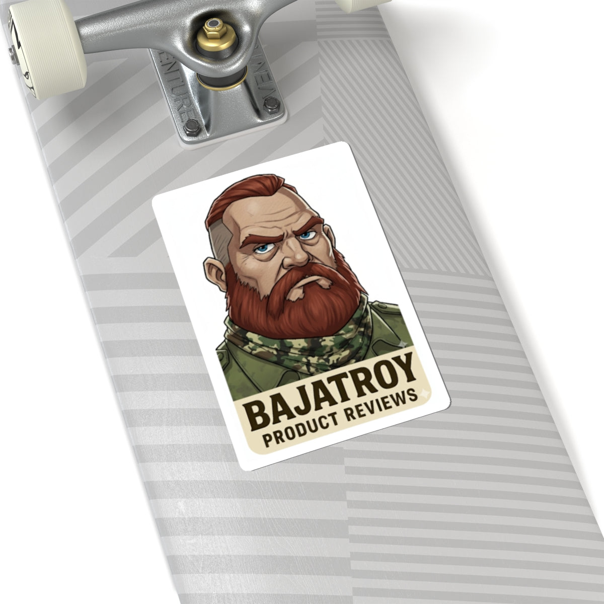 BAJATROY MERC 2 STICKER
