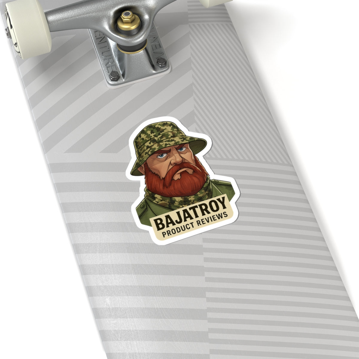 BAJATROY MERC STICKER