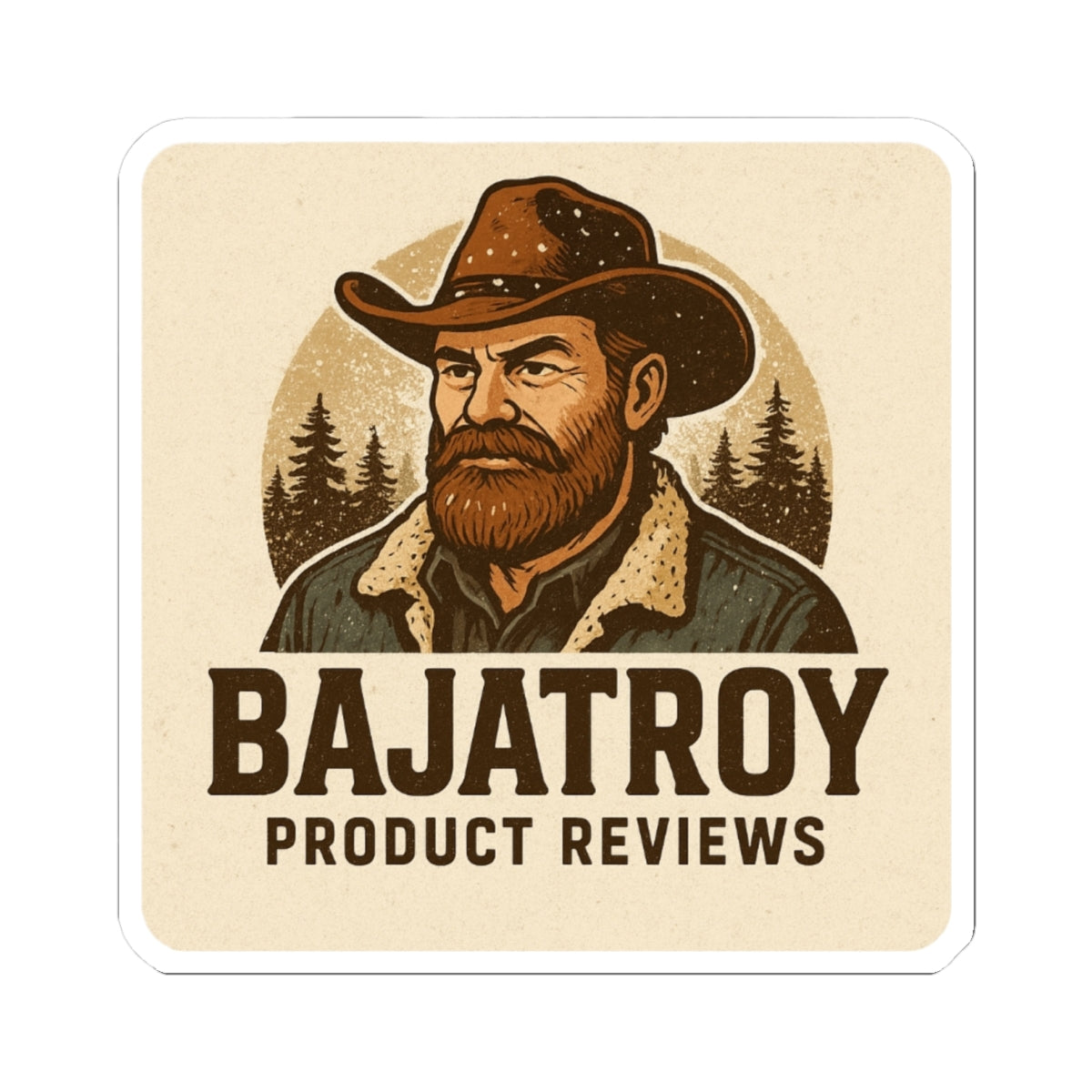 BAJATROY RUSTIC STICKER