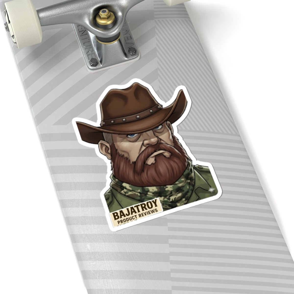 BAJATROY COWBOY STICKER