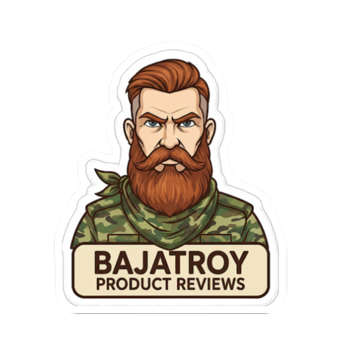 BAJATROY MERC 2 STICKER