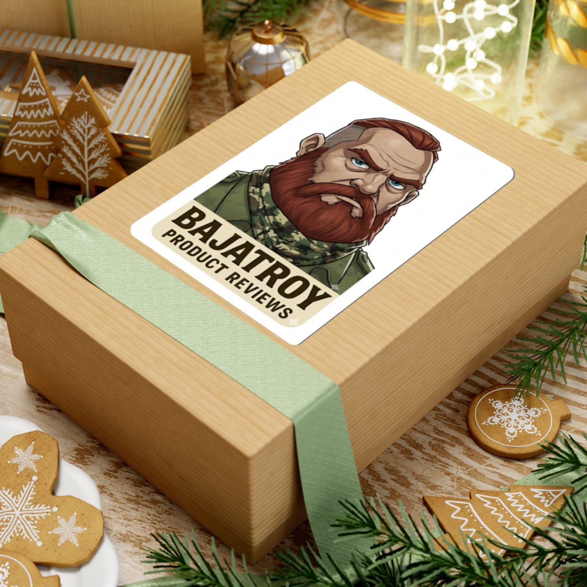 BAJATROY MERC 2 STICKER