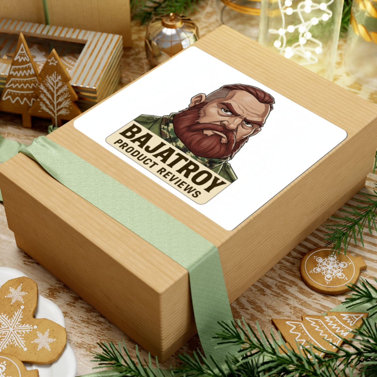 BAJATROY MERC2 STICKER