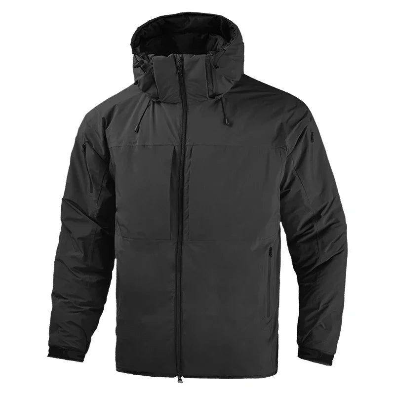 HAN WILD Hiking Down Tactical Jackets Man Winter Warm Outdoor Windbreaker Casual Jacket Camouflage Duck Down Parka Coats