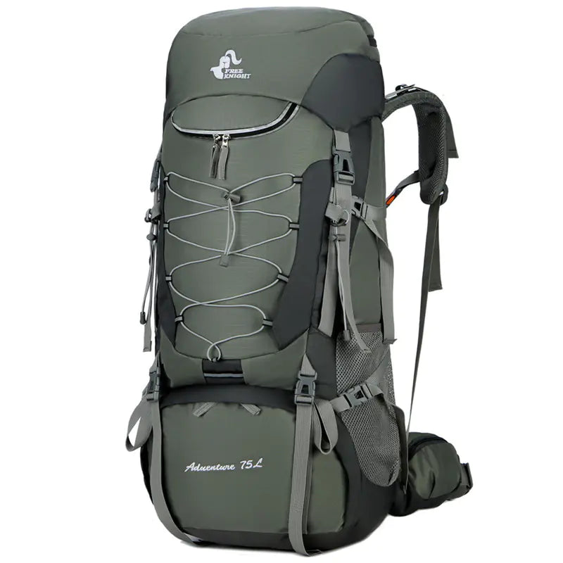 75L Waterproof Hiking Backpack with Rain Cover
