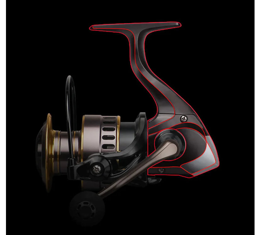 All-Metal Fishing Reel for Spinning and Casting