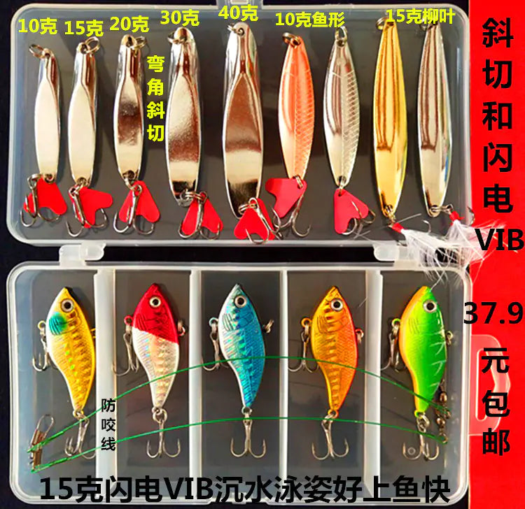 VIB Minnow Pencil Lure Set for Bass Fishing