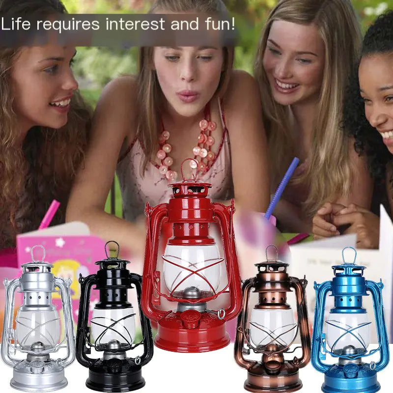 235 Vintage Oil Lantern for Outdoor Camping and Tents