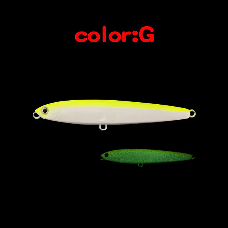 Flying Ghost Hard Bait Pencil Lure for Bass Fishing