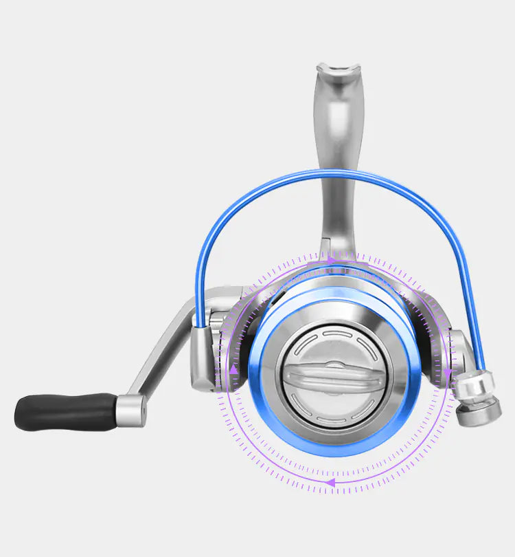 All-Metal Fishing Reel, Professional Casting Wheel