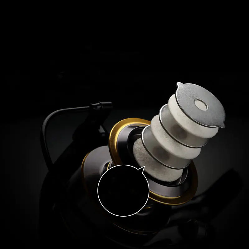 All-Metal Fishing Reel for Spinning and Casting