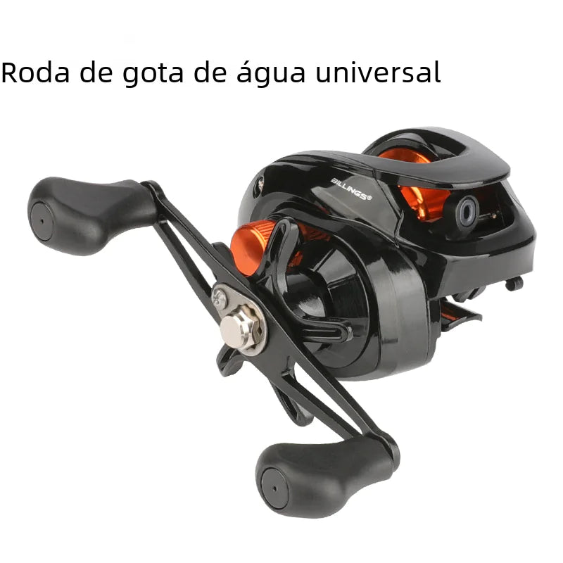 Biling Metal Fishing Reel for Long-Distance Casting