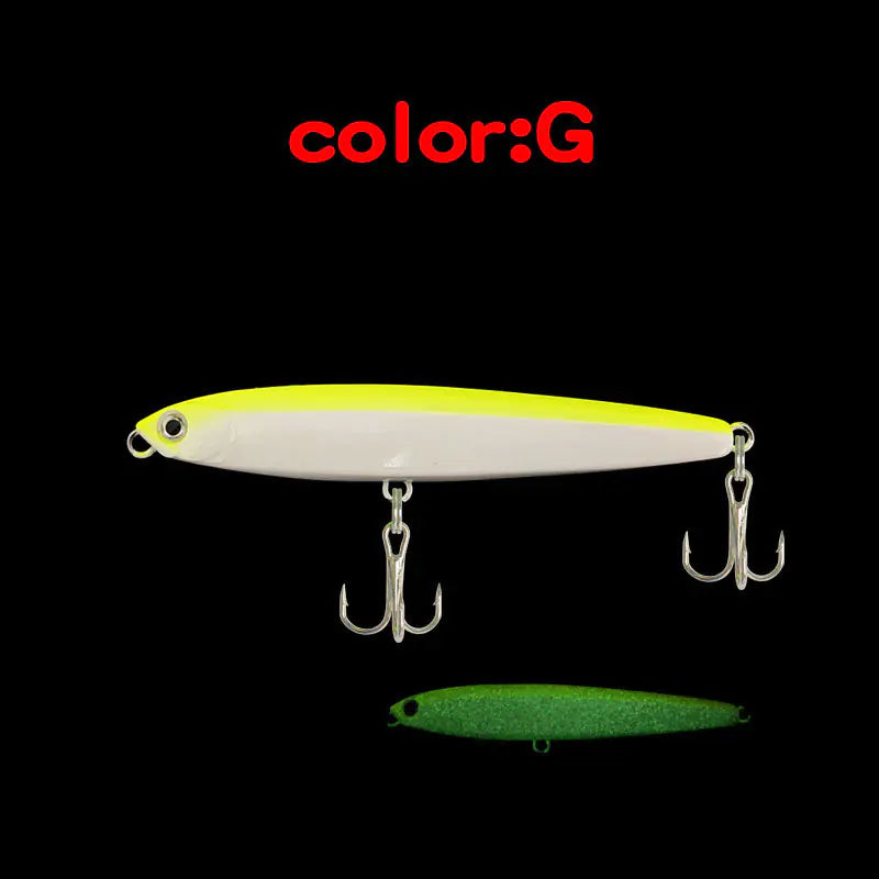 Flying Ghost Hard Bait Pencil Lure for Bass Fishing