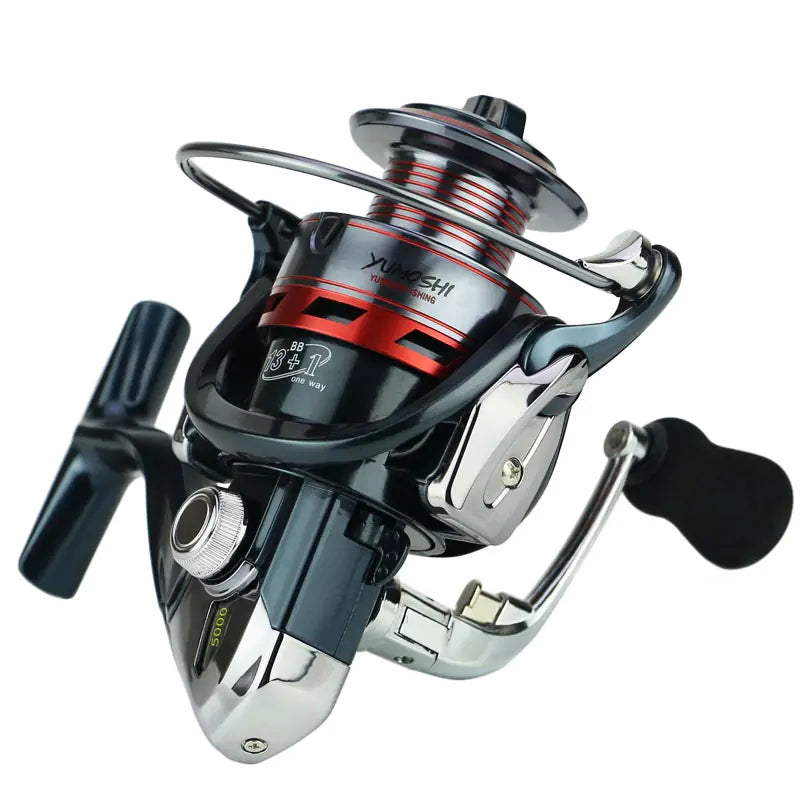 YUMOSHI All-Metal Fishing Reel with 14 Bearings