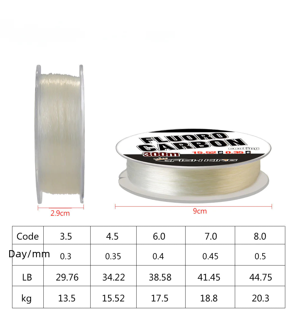 FISHKING 300m Nylon Fishing Line for Sea Fishing