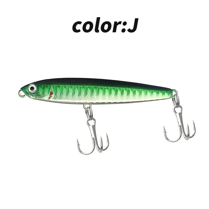 Flying Ghost Hard Bait Pencil Lure for Bass Fishing