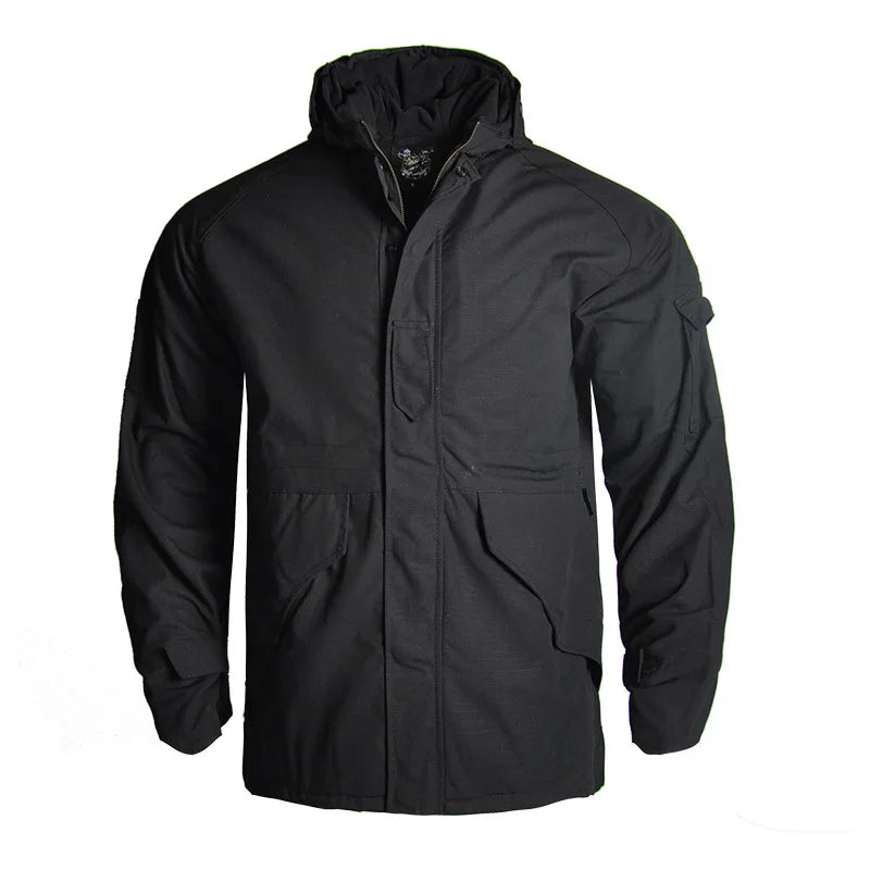 4XL G8 Windbreaker Tactical Jacket Men Winter Warm Hooded Coat Camouflage Fleece Clothes Outdoor Waterproof Hiking Heated Jacket