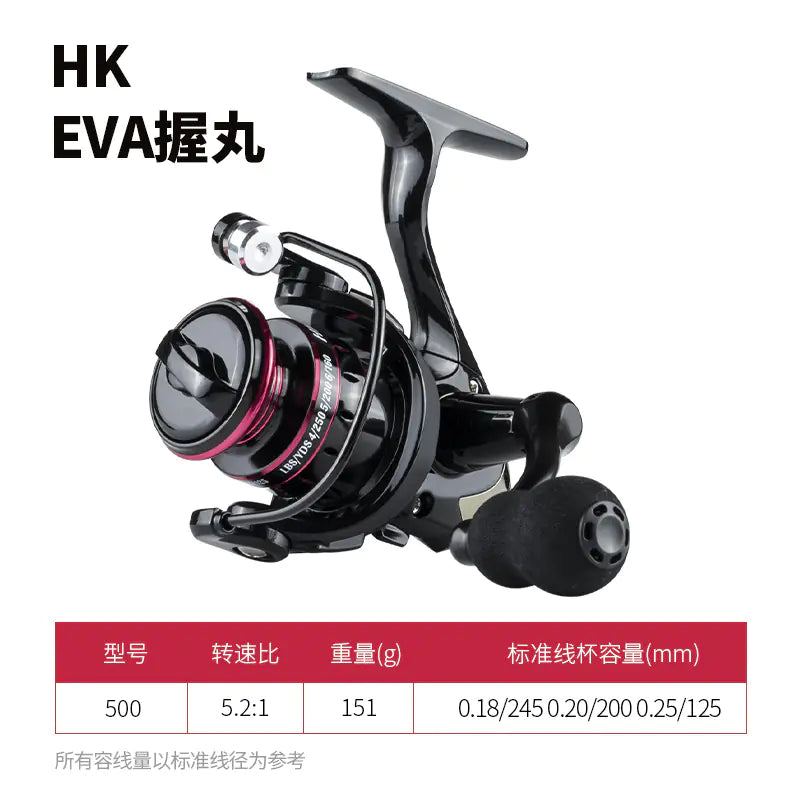 Mini Metal Fishing Reel for Sea and Ice Fishing
