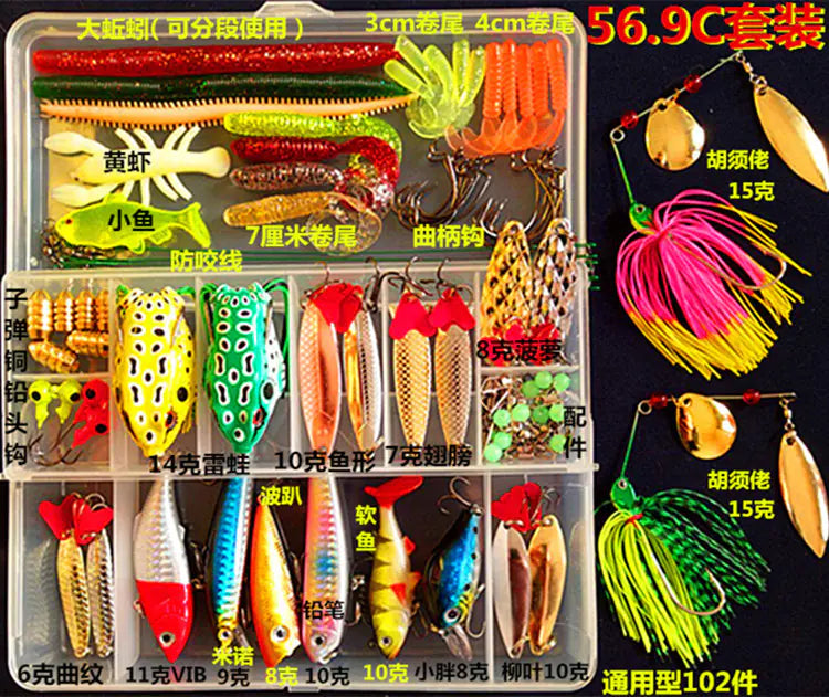 VIB Minnow Pencil Lure Set for Bass Fishing