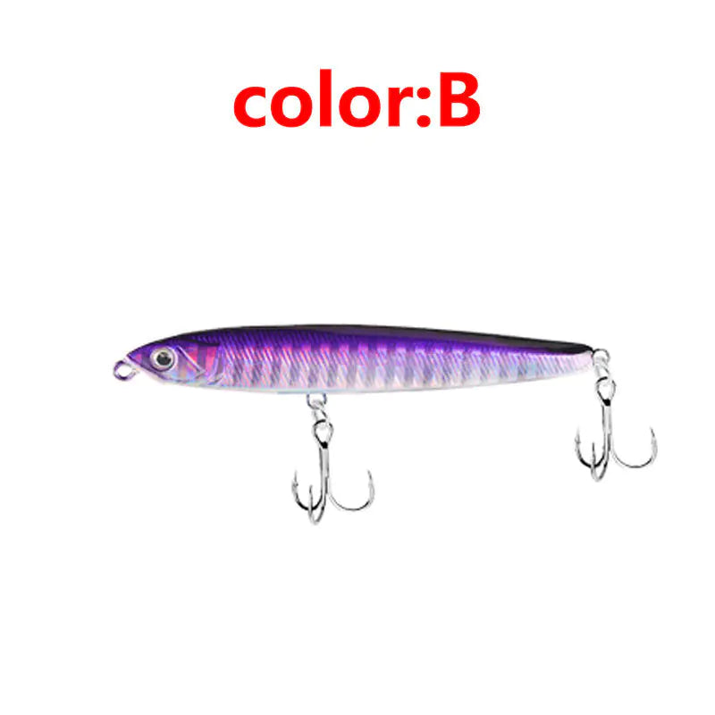 Flying Ghost Hard Bait Pencil Lure for Bass Fishing