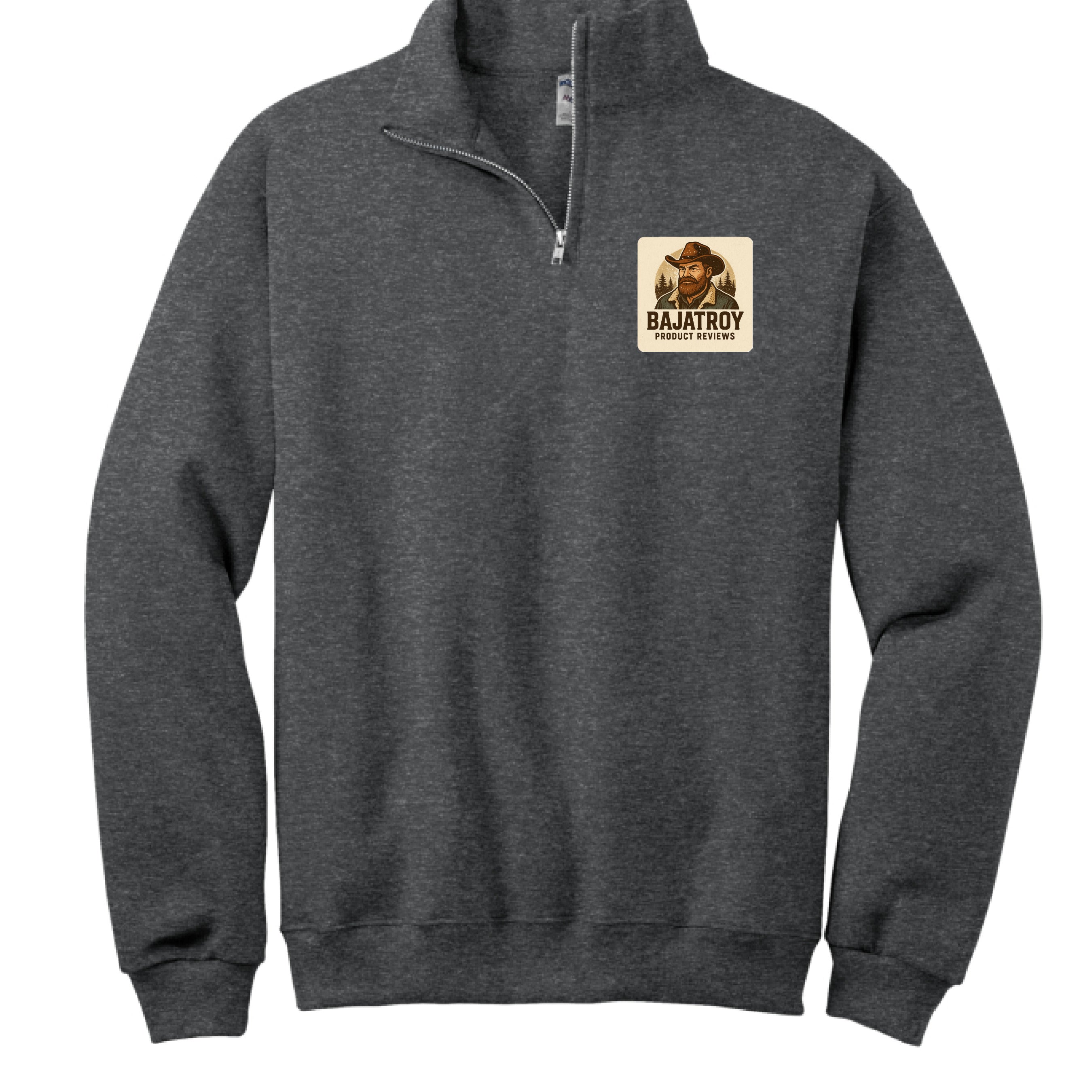 BLACK HEATHER - FRONT