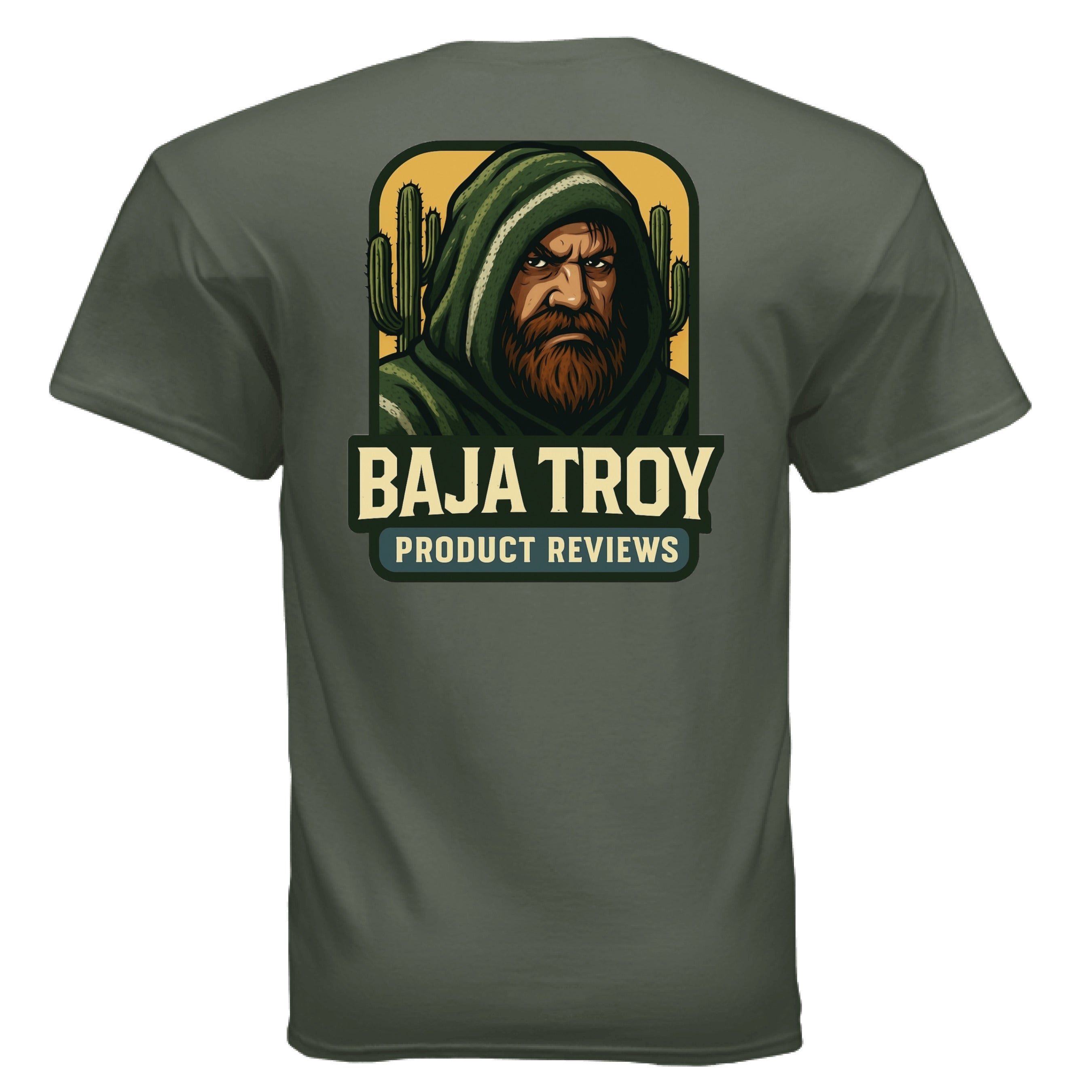 MILITARY GREEN - BACK