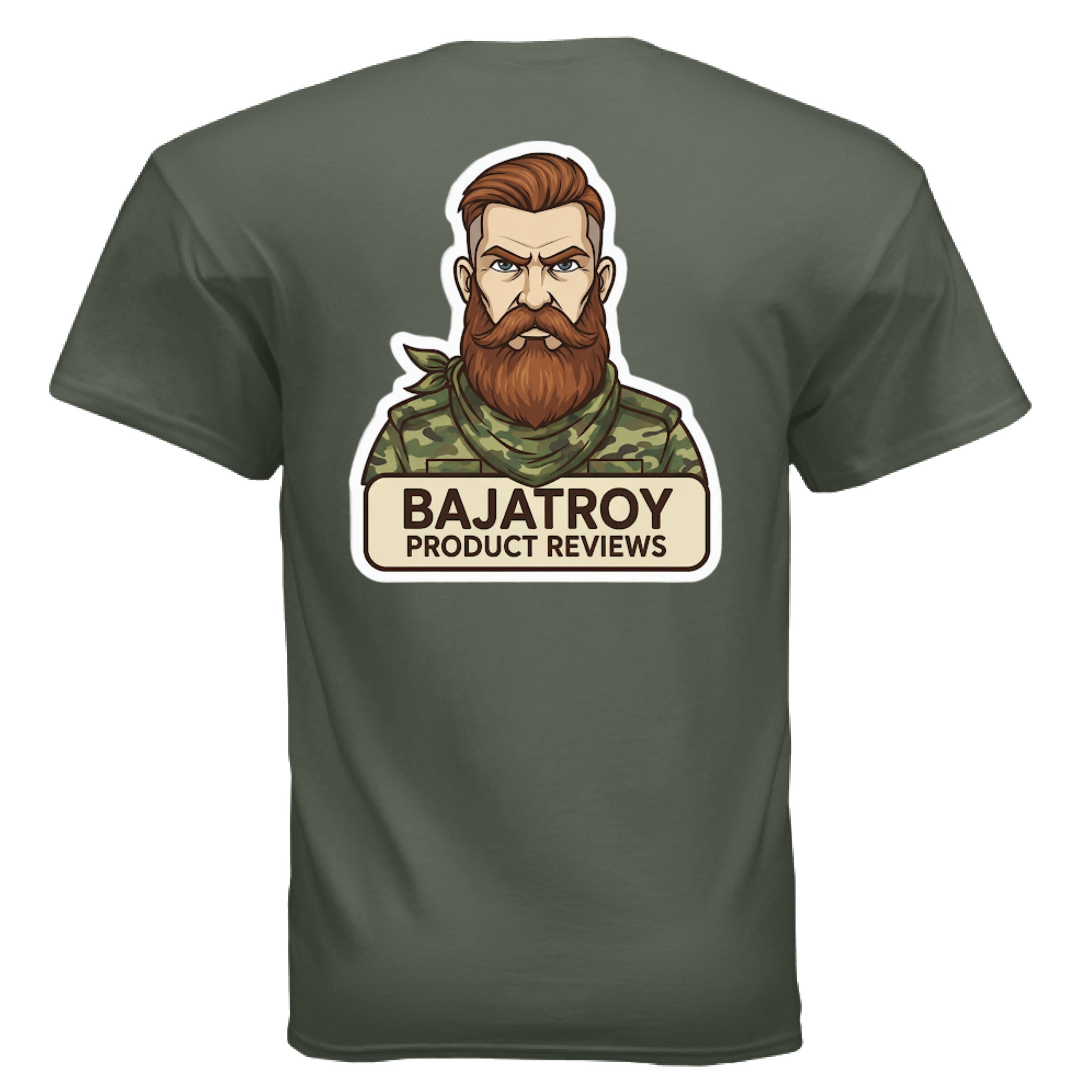 MILITARY GREEN - BACK