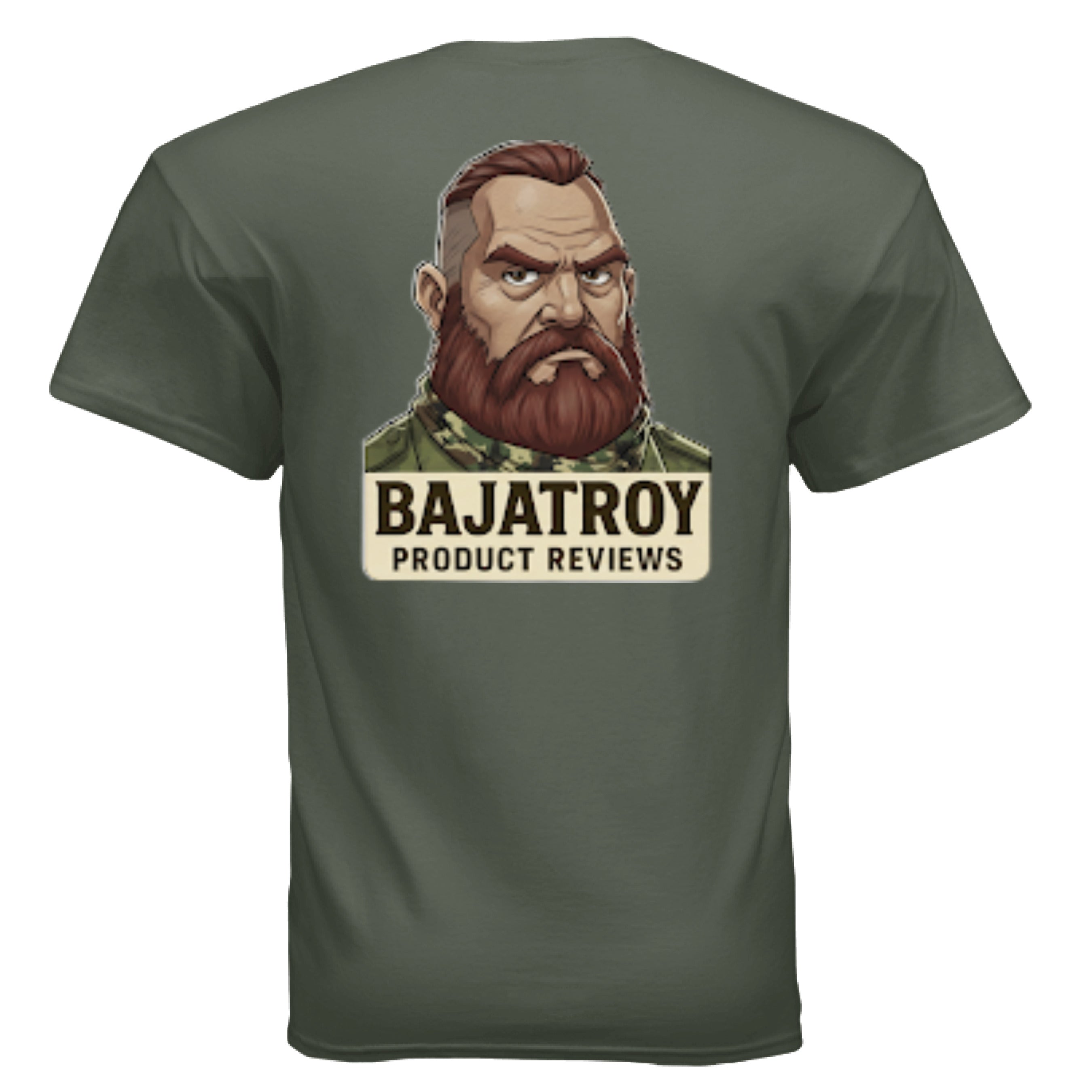 MILITARY GREEN - BACK