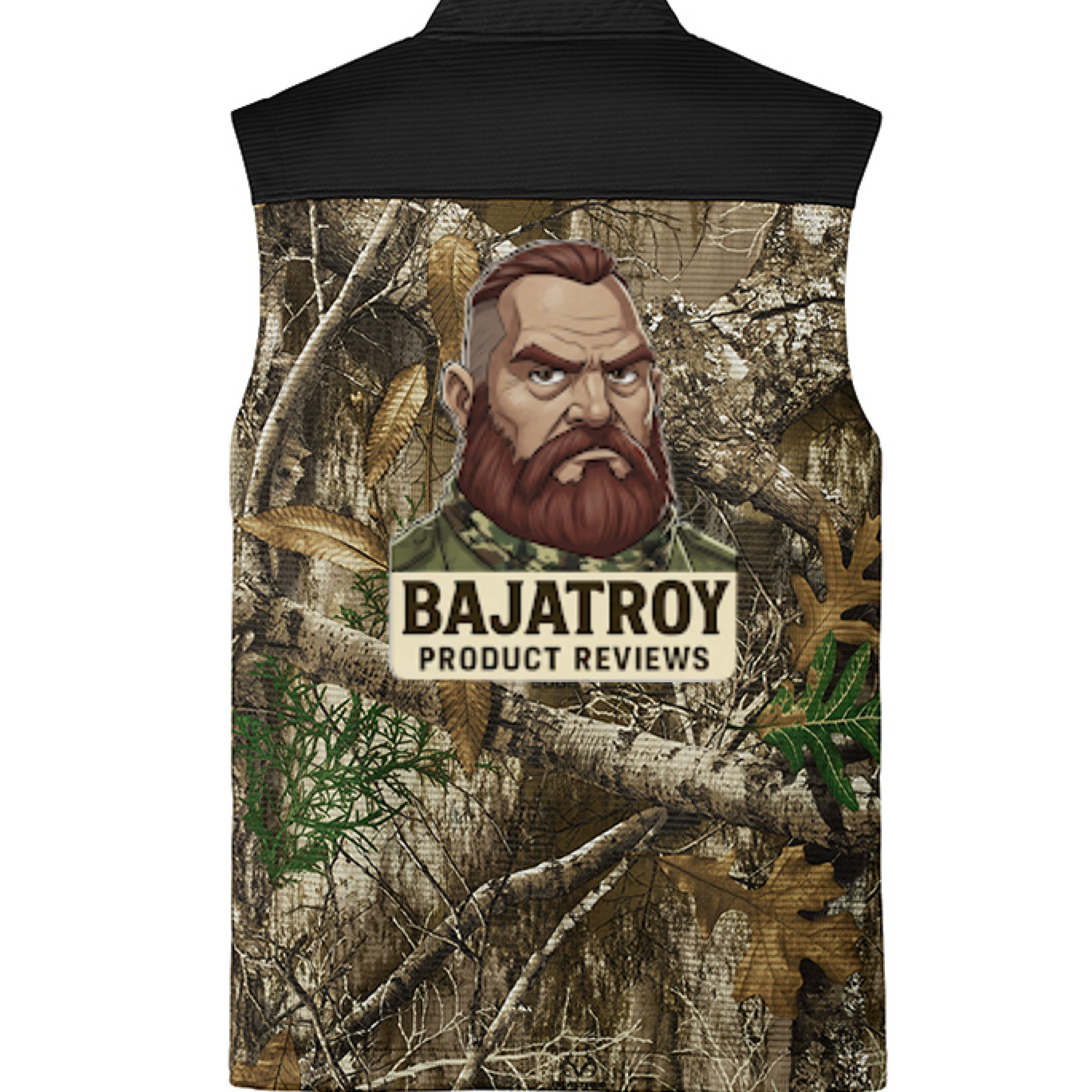 Deep Black/ Realtree Edge - BACK