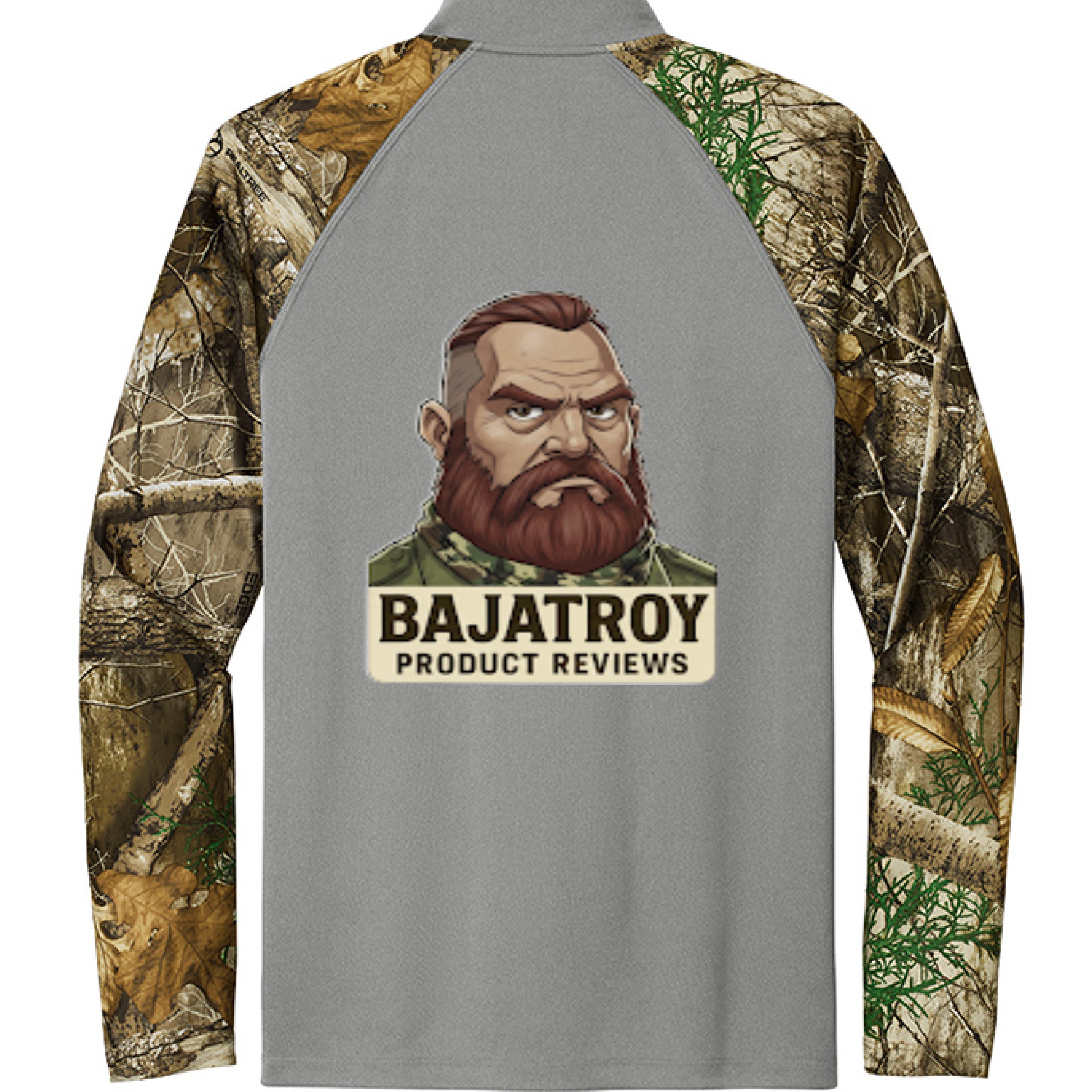 Grey Concrete Heather/ Realtree Edge - BACK