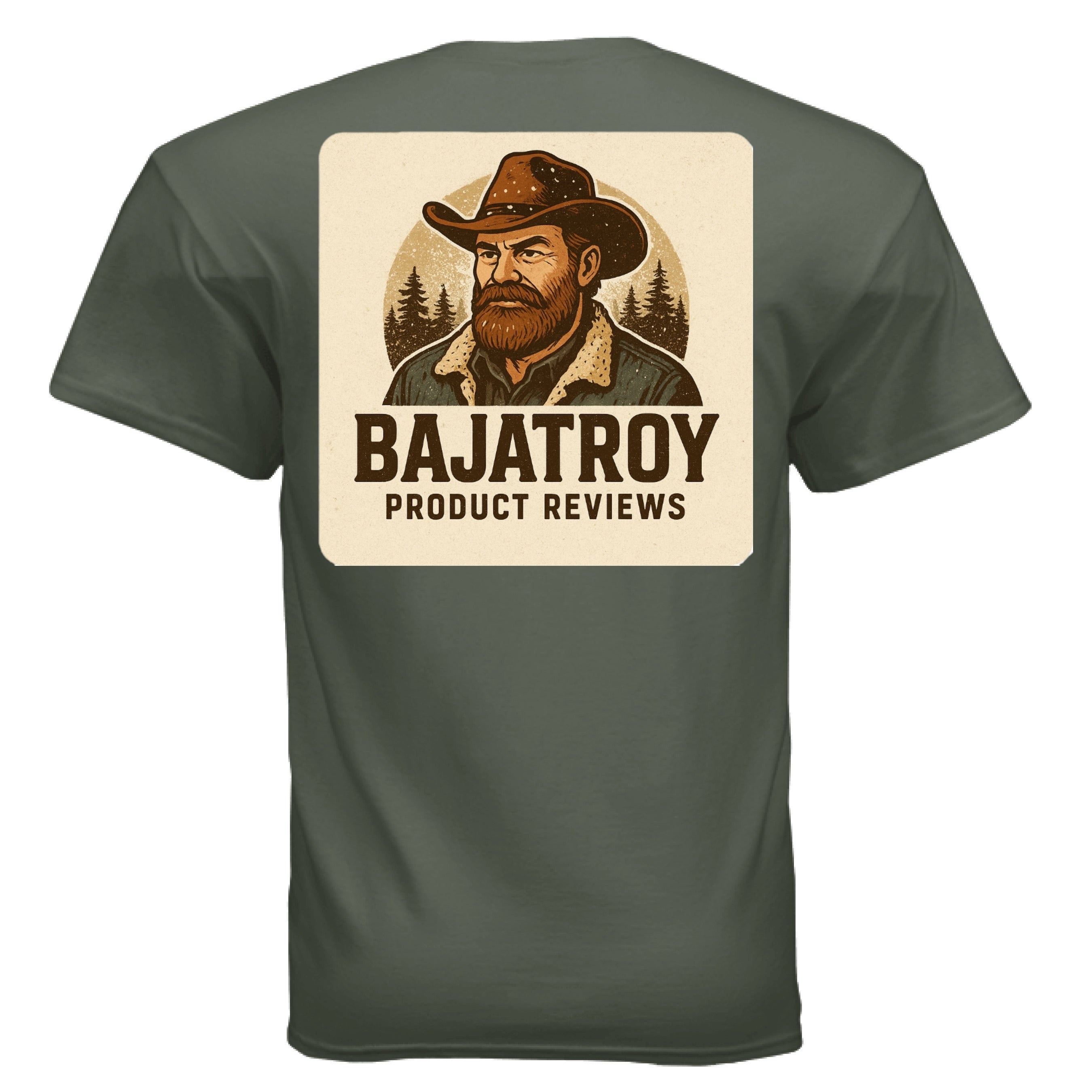 MILITARY GREEN - BACK