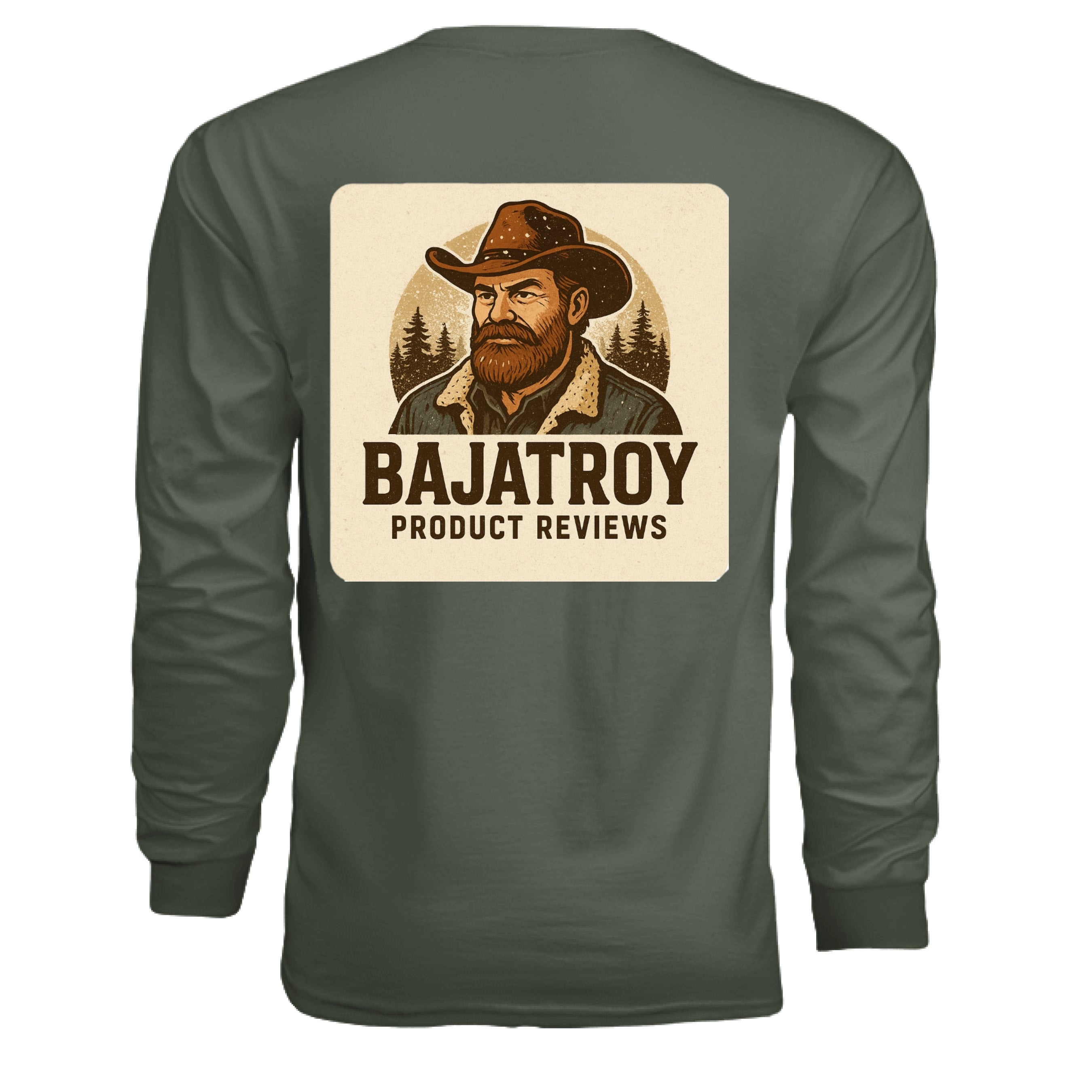 MILITARY GREEN - BACK