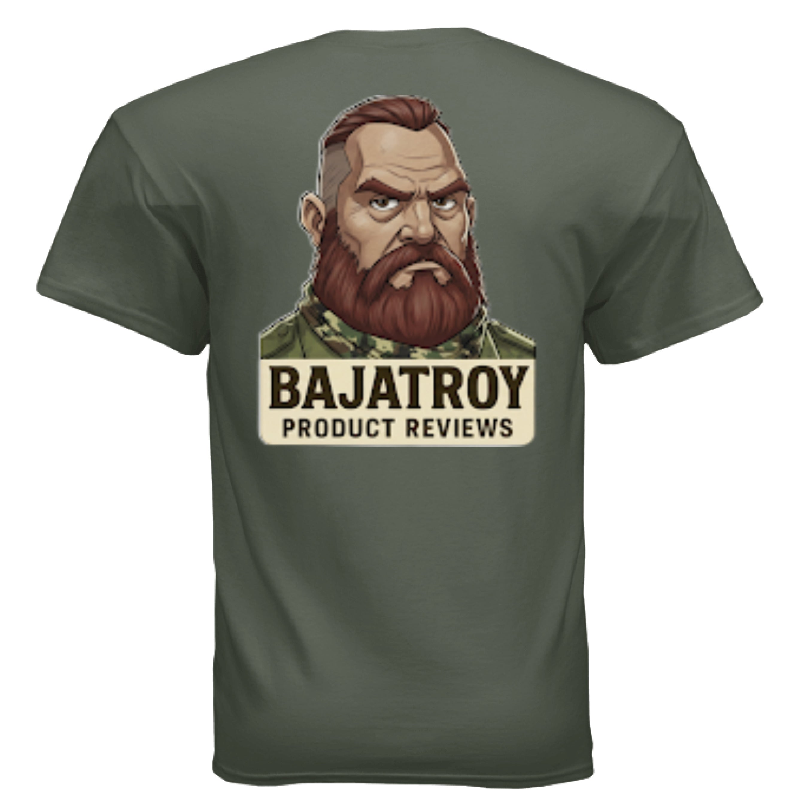 MILITARY GREEN - BACK