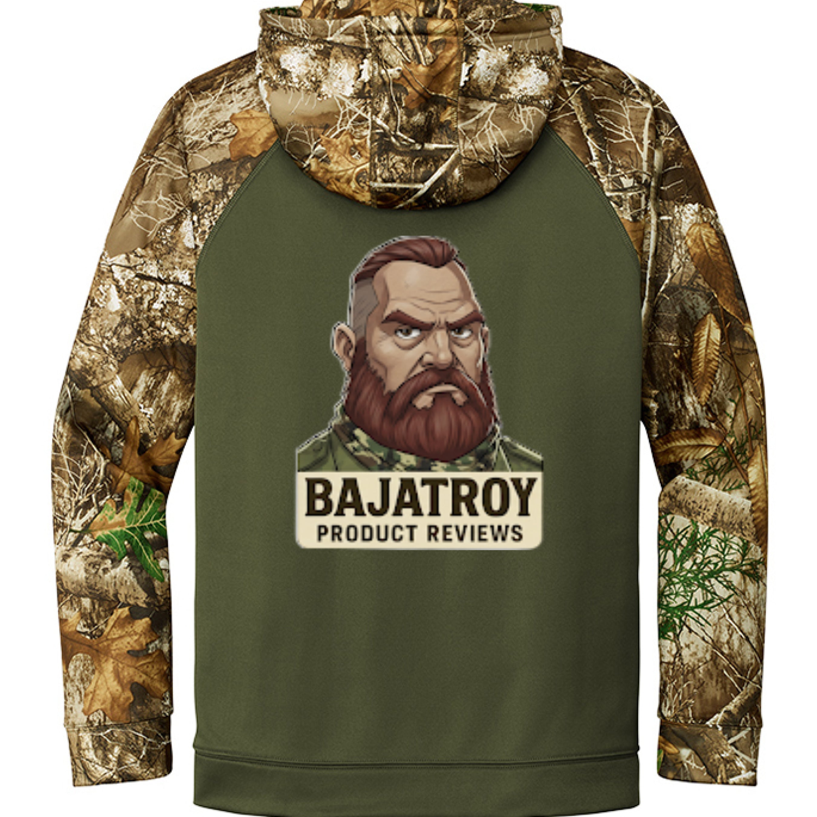 Olive Drab Green/ Realtree Edge - BACK
