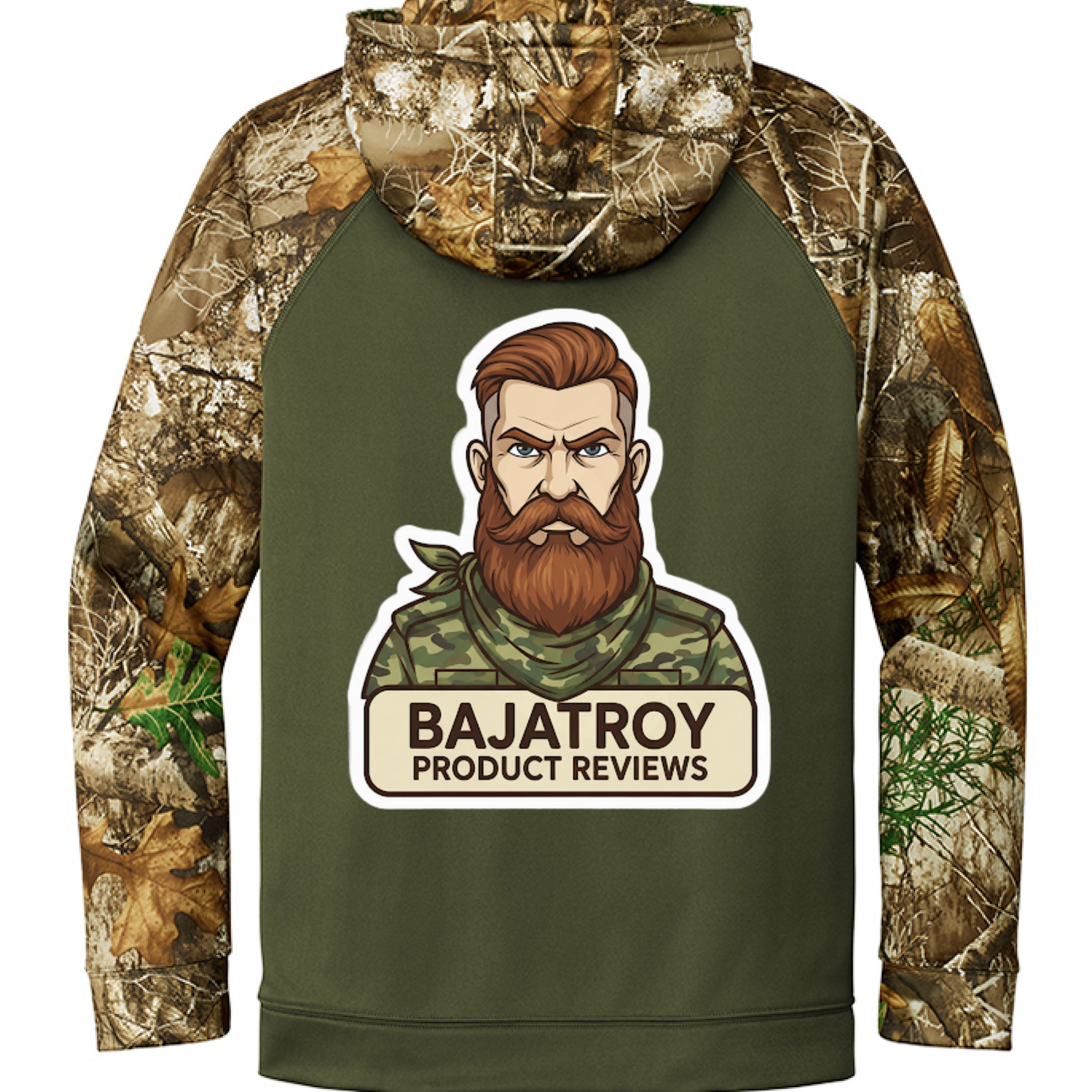 Olive Drab Green/ Realtree Edge - BACK