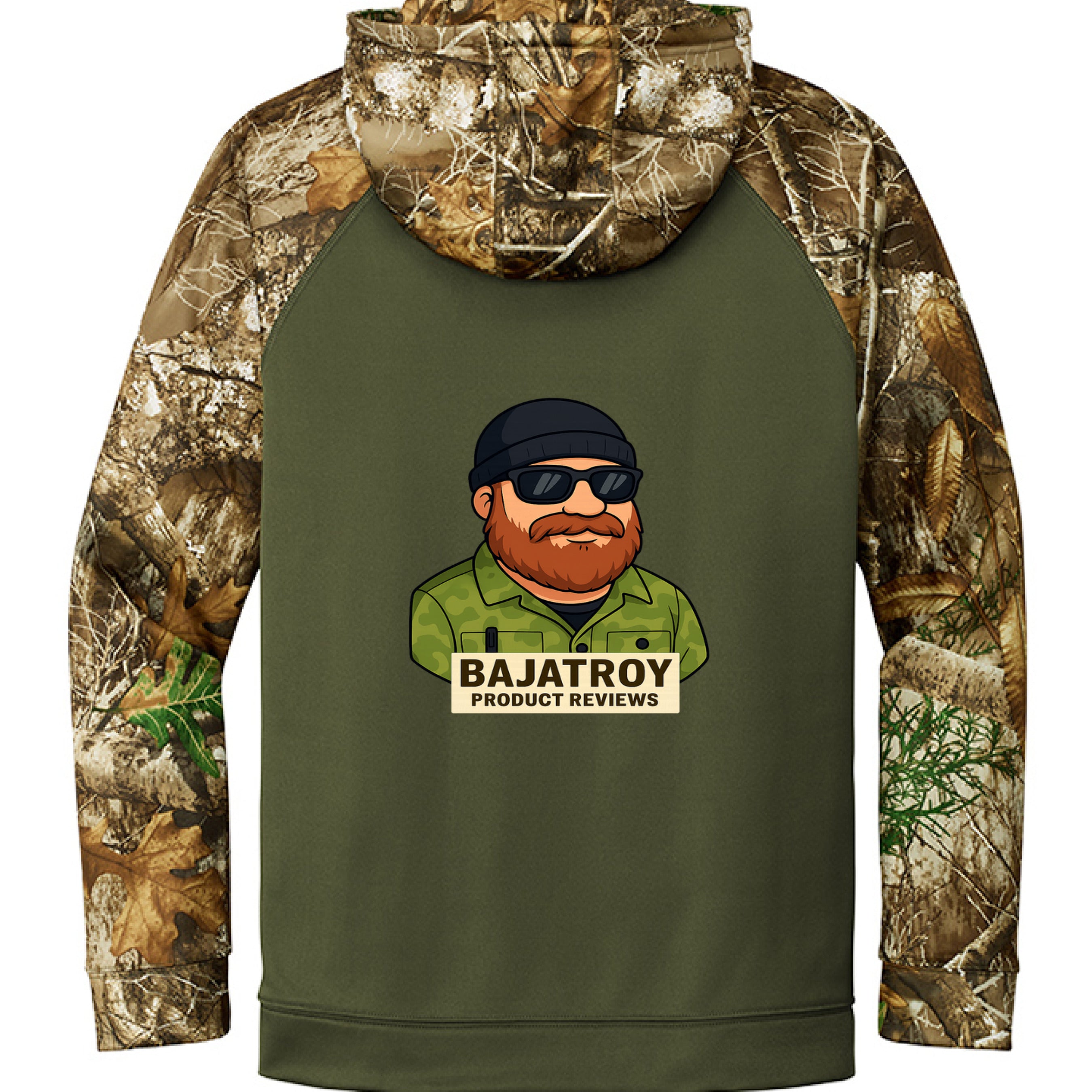 Olive Drab Green/ Realtree Edge - BACK