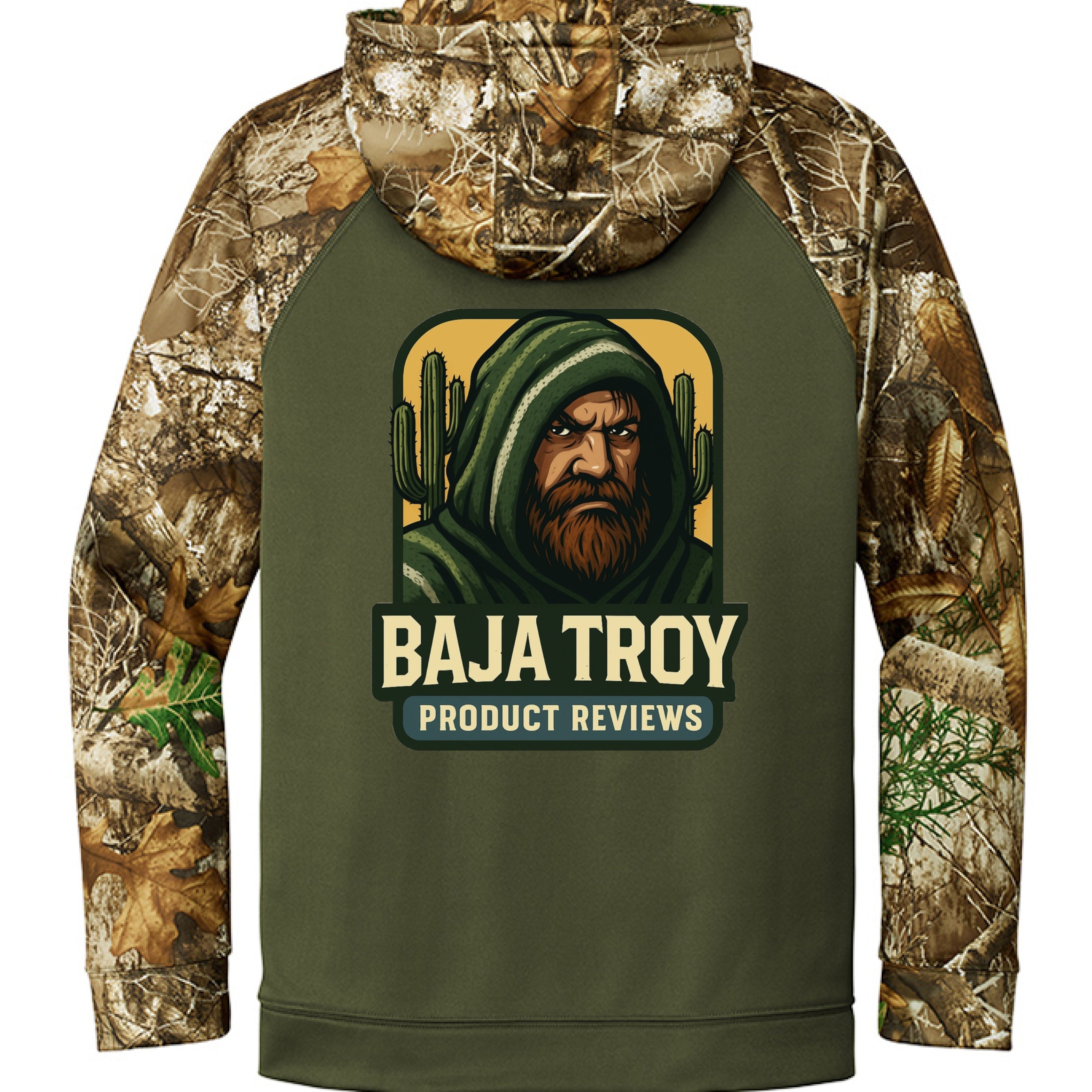 Olive Drab Green/ Realtree Edge - BACK