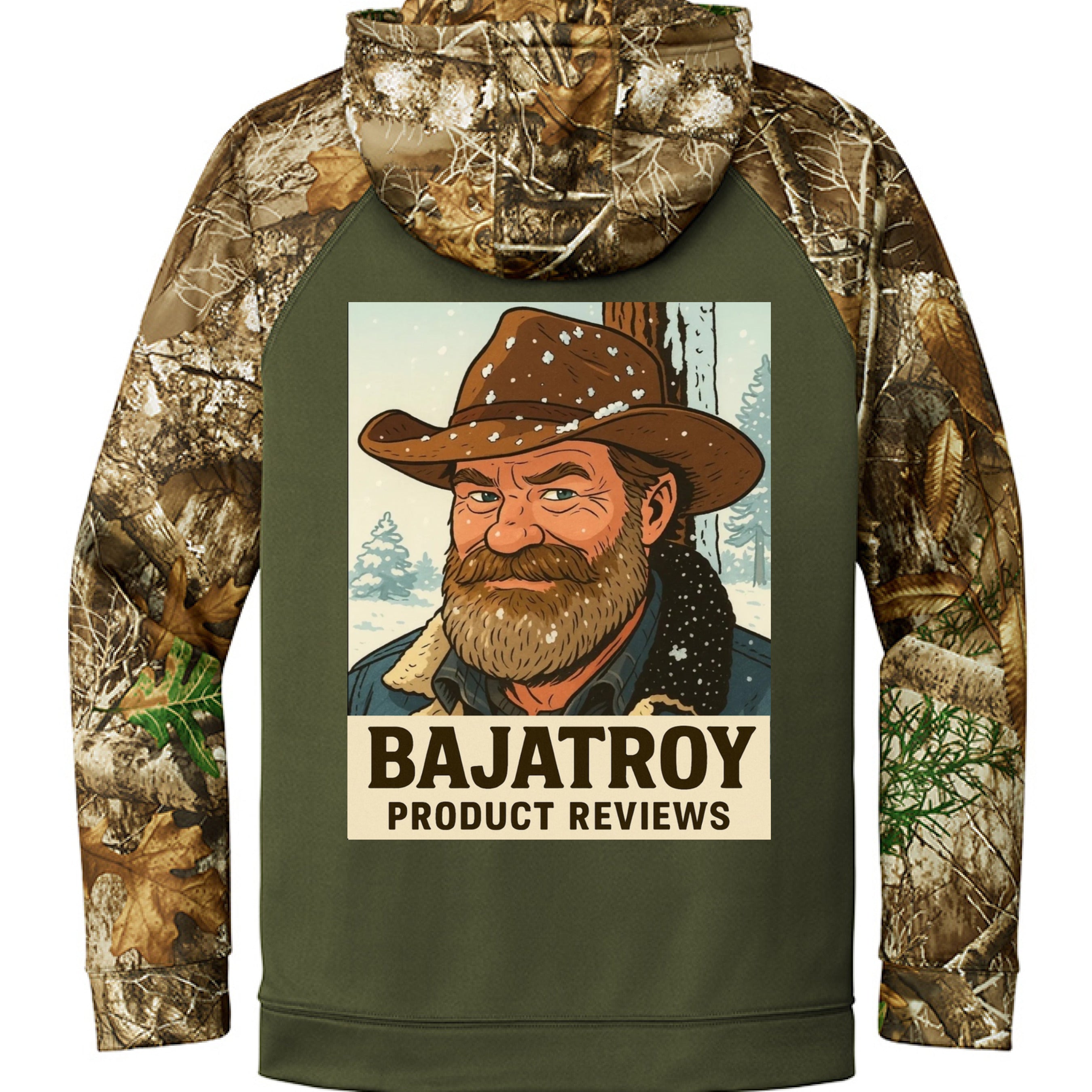 Olive Drab Green/ Realtree Edge - BACK