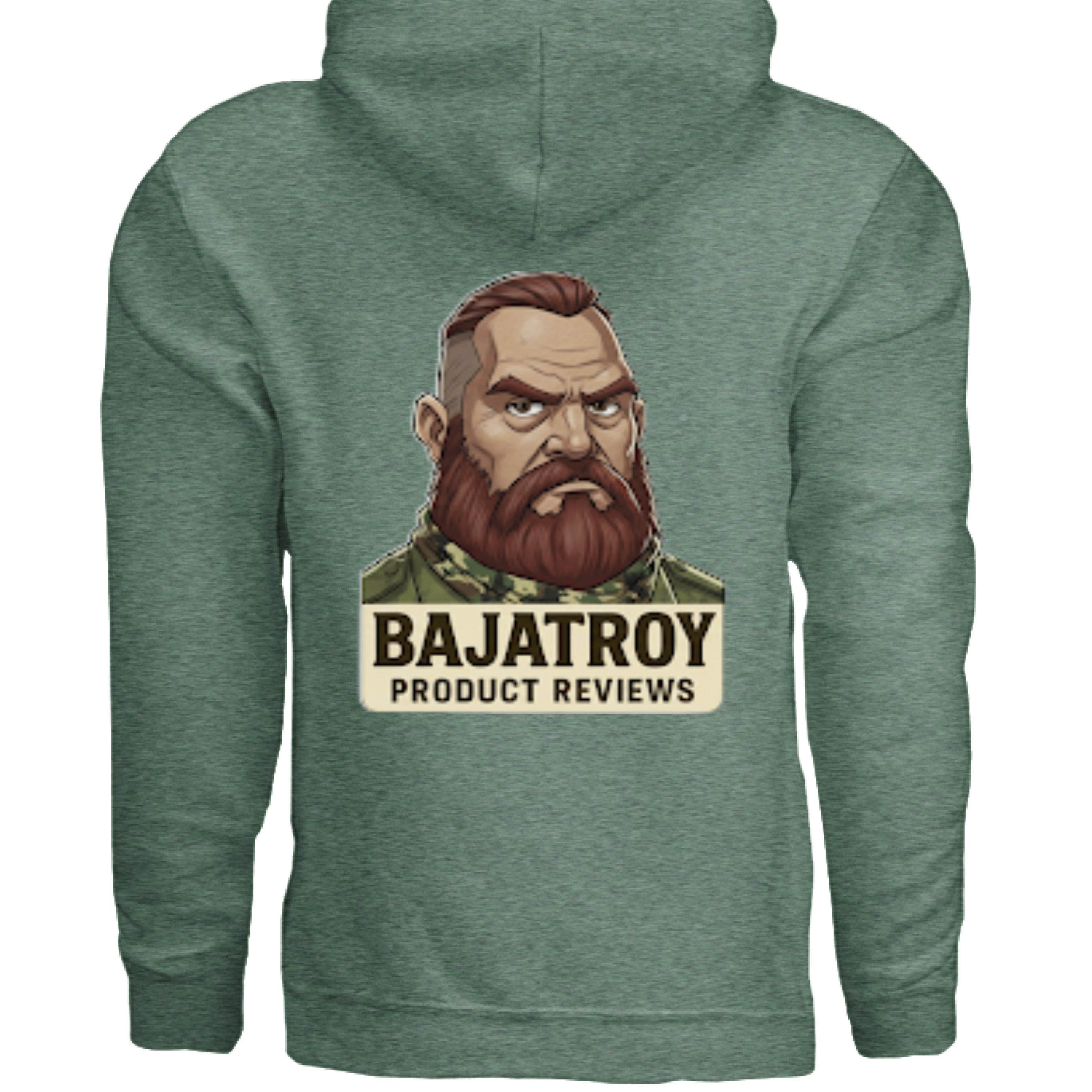 Heather Sport Dark Green - BACK