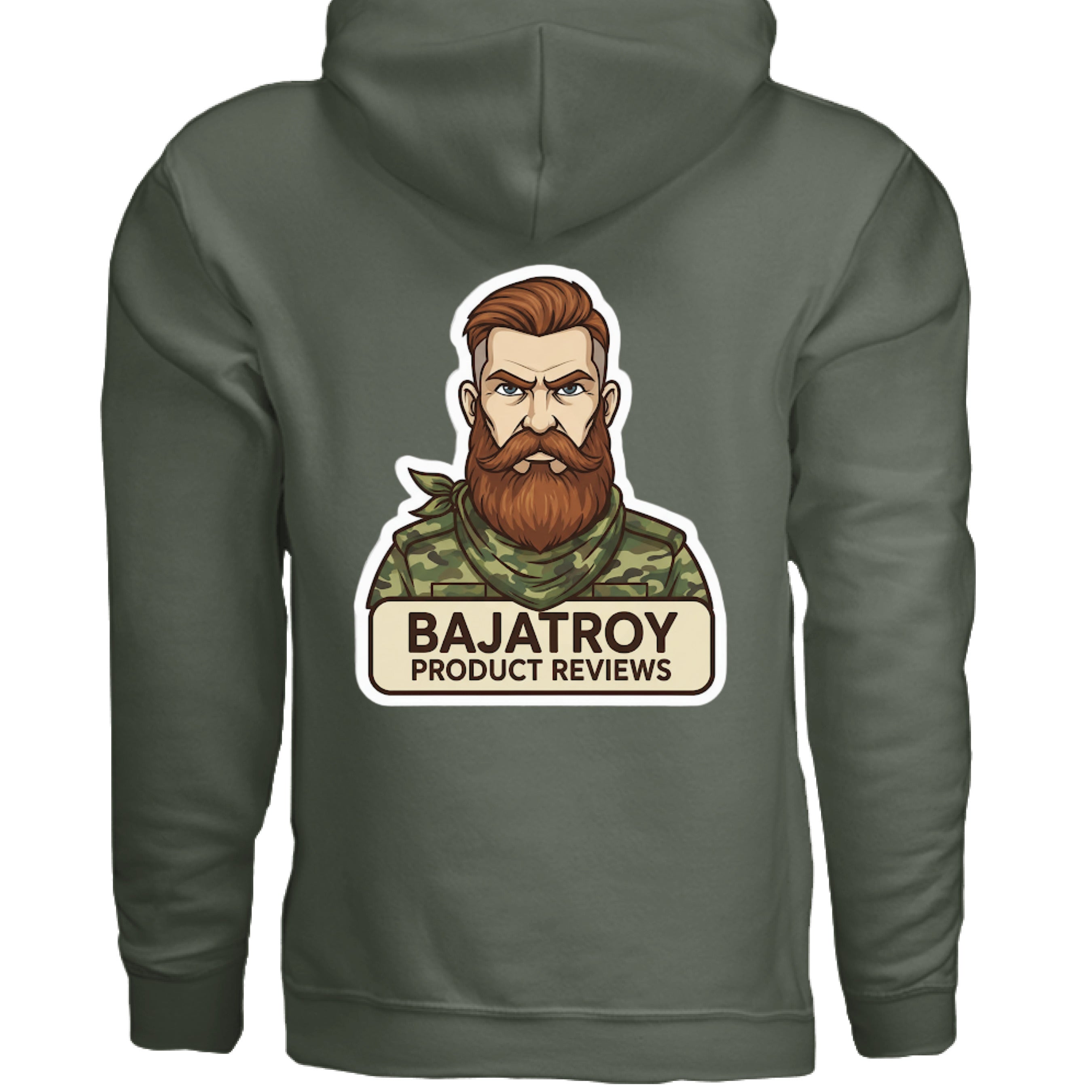 MILITARY GREEN - BACK