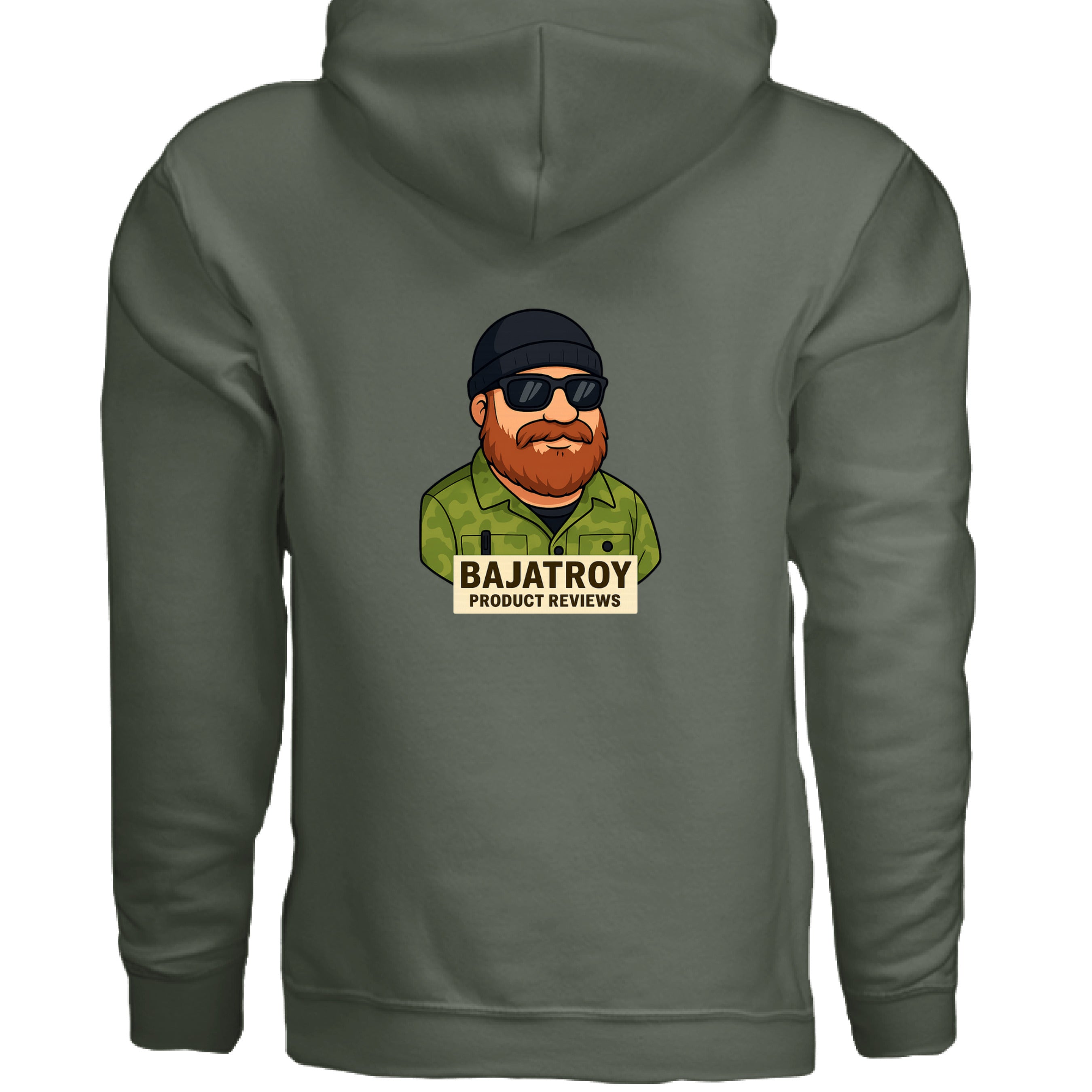 MILITARY GREEN - BACK