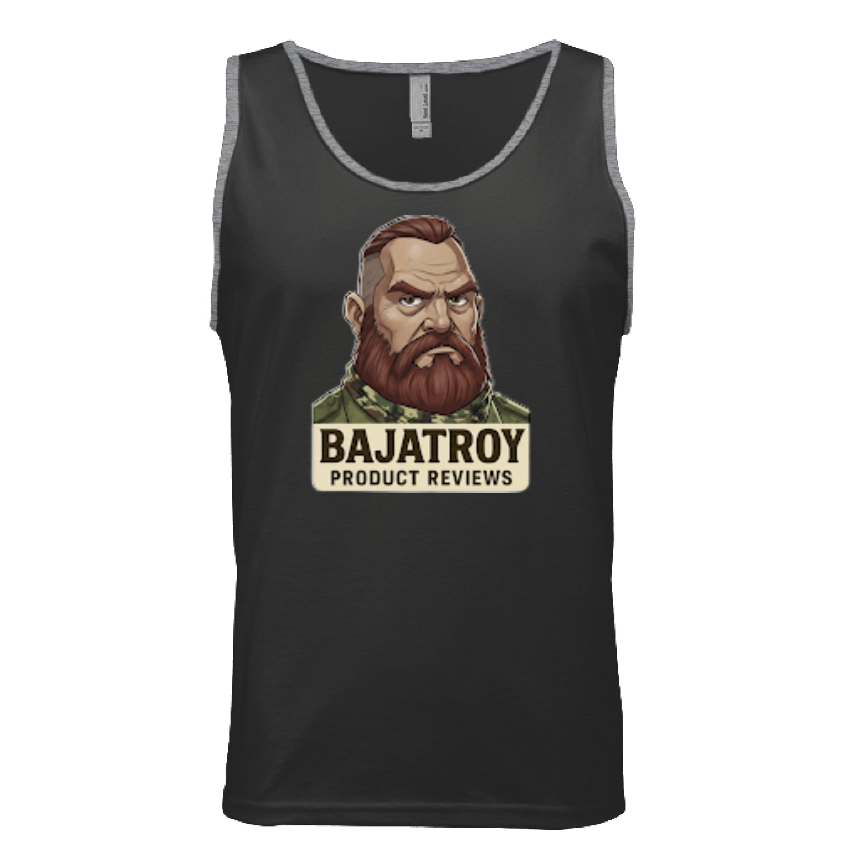 Black/ Heather Grey - FRONT