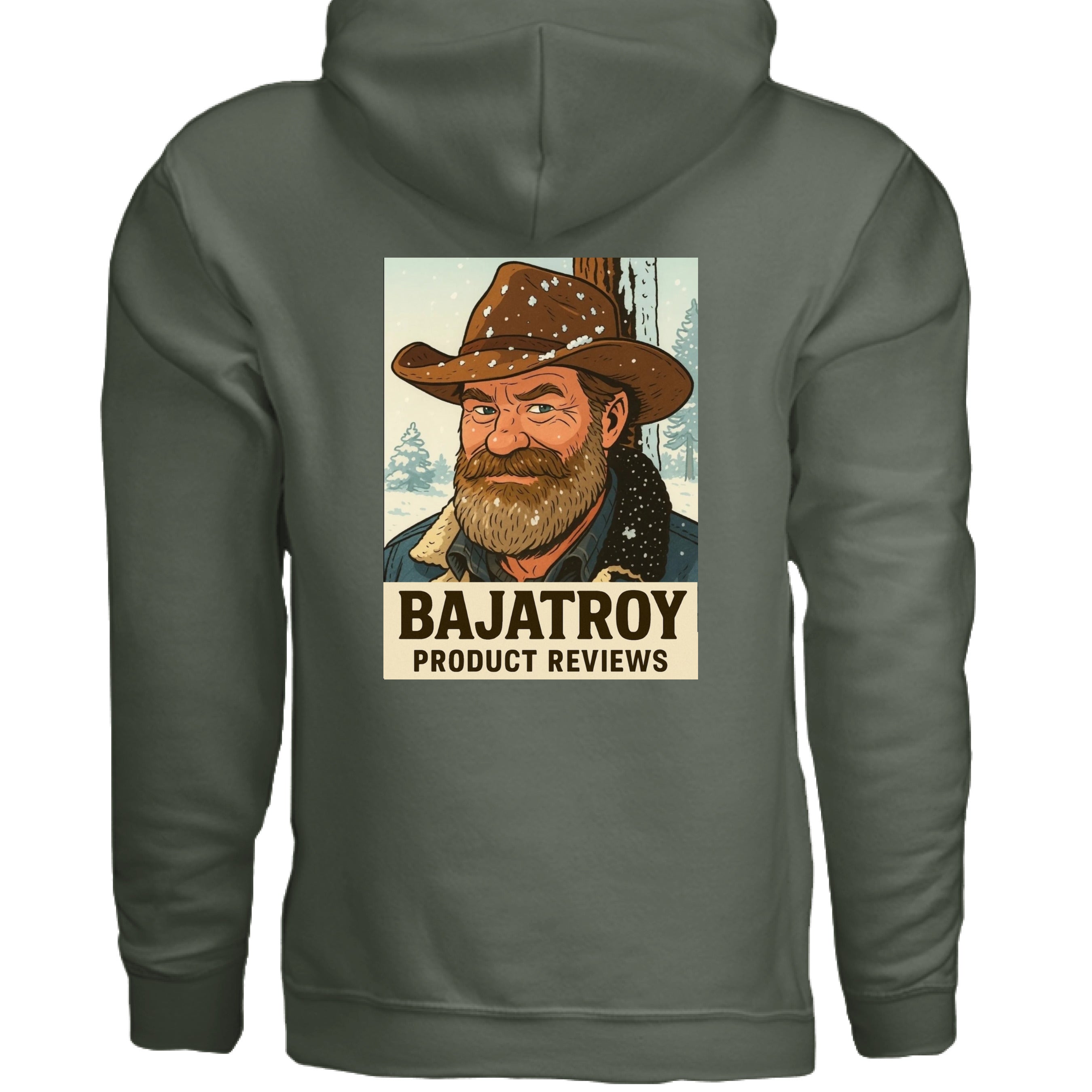 MILITARY GREEN - BACK