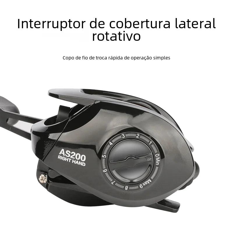 Biling Metal Fishing Reel for Long-Distance Casting