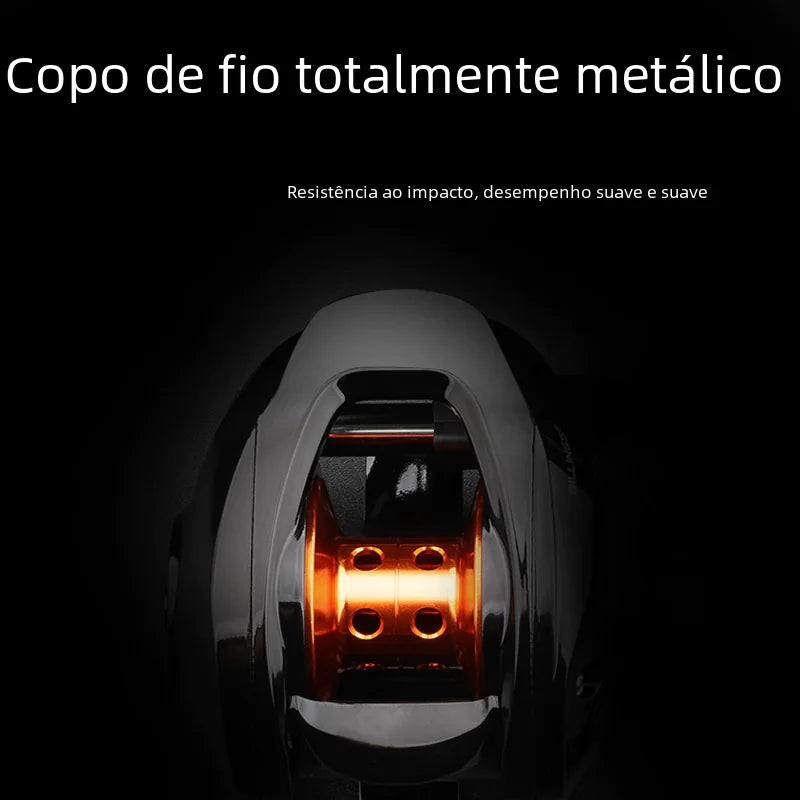 Biling Metal Fishing Reel for Long-Distance Casting